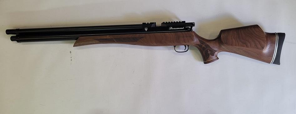 Beaumont  - beaumont grizzly pellet airgun 7 62mm 136 joule walnut stock single shot5 5
