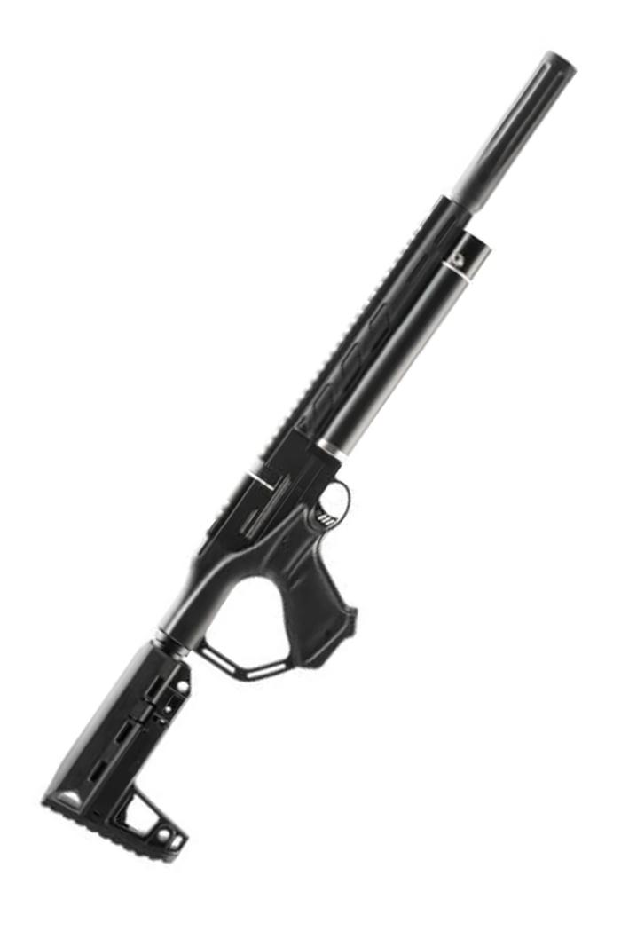 Notos PCP Carabine 5,5mm 26 Joule  / 7 Schots magazijn + Singleshot tray / Zijgrendel / Demper-3166-a