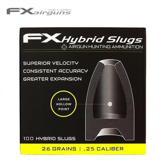 Hybrid Slugs .25 6,35 ( KALIBER  .250 ) / 26,3 Grain / 100 Stuks -3646-a